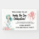 Search for mermaid birthday banners Whimsical