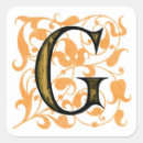 Search for vintage alphabet stickers Initial