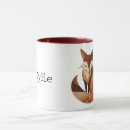 Search for orange fox mugs Animal