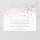Search for donations invitations In lieu of