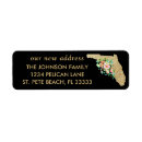 Search for map return address labels Change of address