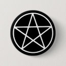 Search for black and white star badges Goth