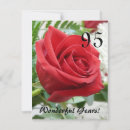 Search for 95 years invitations Rose