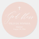 Search for christening pink stickers Modern