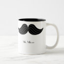 Search for mr moustache mugs His and hers