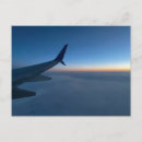 Search for aeroplane wing postcards Clouds