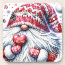 Search for christmas gnome coasters Cute