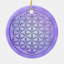 Search for violet flower christmas tree decorations Lotus