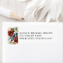 Search for rustic wood return address labels Watercolor