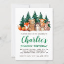 Search for owl 2nd birthday invitations Woodland