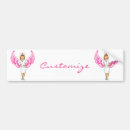 Search for angel wings bumper stickers For her