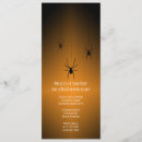 Search for creepy spider on web invitations Orange
