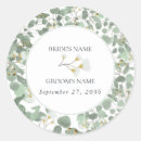 Search for winter flowers wedding stickers Eucalyptus