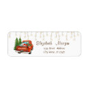 Search for strings of lights return address labels Winter