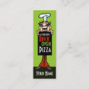 Search for pizzeria business cards Cook