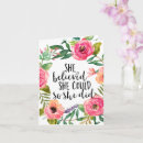 Search for she believed she could cards Inspirational