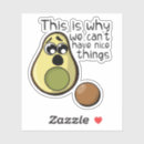 Search for avocado bumper stickers Guacamole