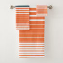 Search for orange stripes bath towels Nautical