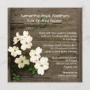 Search for dogwood wedding invitations Rustic