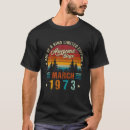 Search for vintage 1973 tshirts March