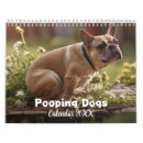 Search for dog calendars Pooping