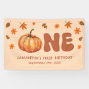 Search for pumpkin birthday banners Girl