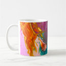 Search for abstract colorful mugs Oil