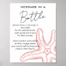 Search for message in a bottle Nautical baby shower