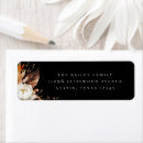 Search for fall floral return address labels Boho chic