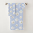 Search for light blue flowers bath towels Modern