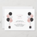 Search for rose gold balloons invitations Pink
