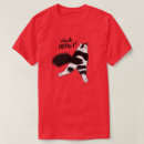 Search for black and white cat tshirts Meow