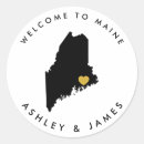 Search for made in maine stickers Black