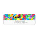Search for god return address labels Watercolor