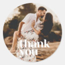 Search for round photo wedding stickers Simple