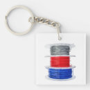 Search for wire key rings Red