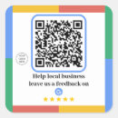 Search for linking stickers Google my business
