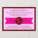 Search for cancer fundraiser invitations Elegant