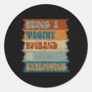 Search for wife humour stickers Dad