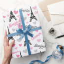 Search for paris wrapping paper Party