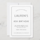 Search for male 40th birthday invitations Male or female