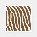 Search for zebra stripe napkins Animal