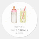 Search for sip and see party stickers Baby shower