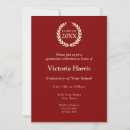 Search for masters graduation invitations High school