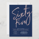 Search for 65th birthday invitations Sixty five