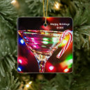 Search for beverage christmas tree decorations Martini