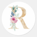 Search for initial letter r stickers Elegant