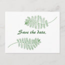 Search for fern wedding save the dates Leaves