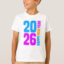 Search for new year kids tshirts Celebration