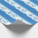 Search for ocean life wrapping paper Blue whales